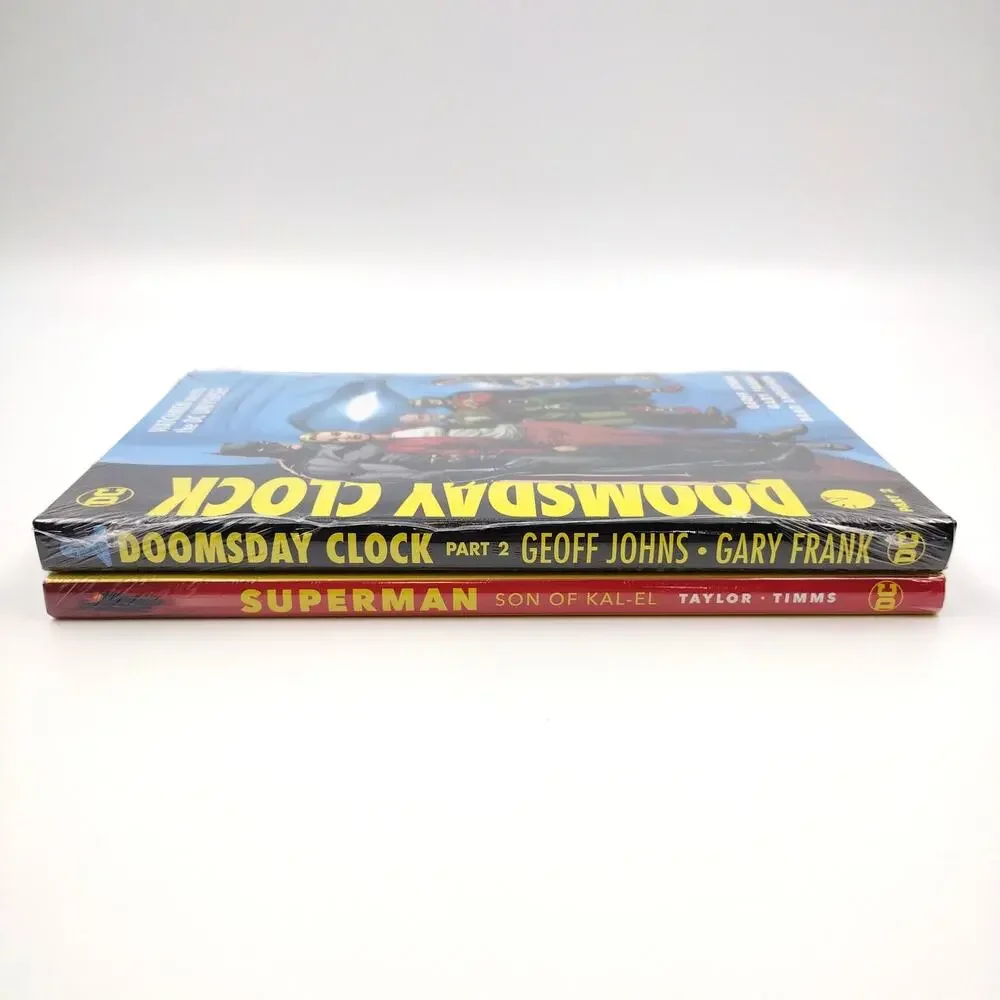 DC Hardcover Lot Doomsday Clock Pt 2 Batman Superman Son of Kal El The Truth 1
